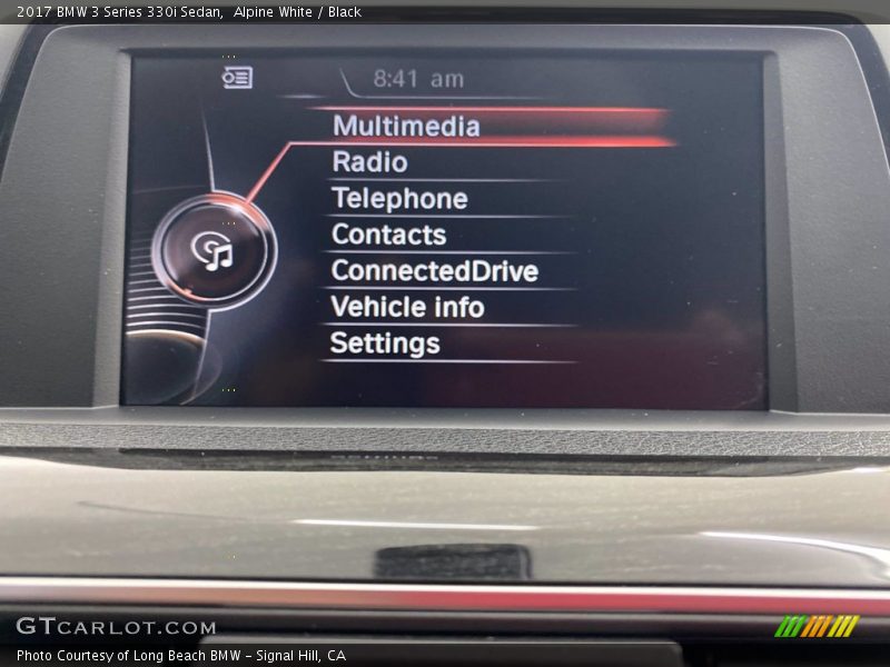 Alpine White / Black 2017 BMW 3 Series 330i Sedan