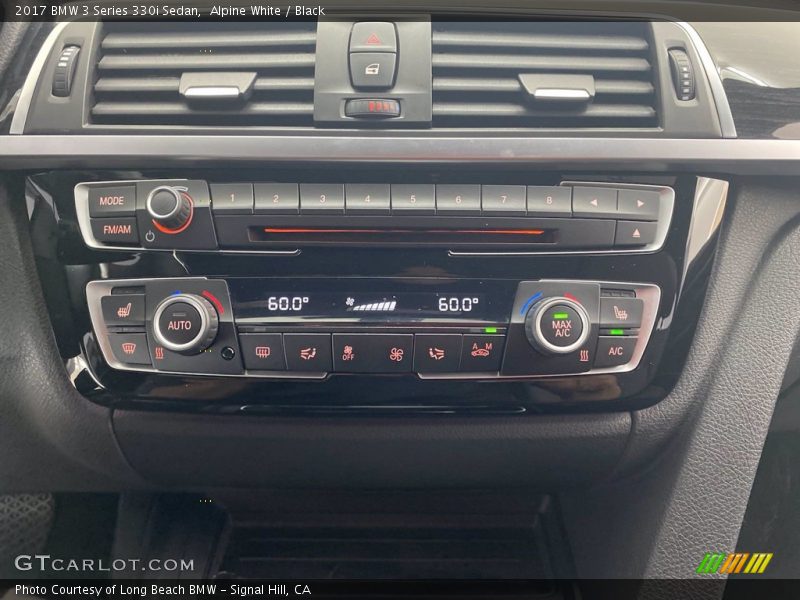 Alpine White / Black 2017 BMW 3 Series 330i Sedan