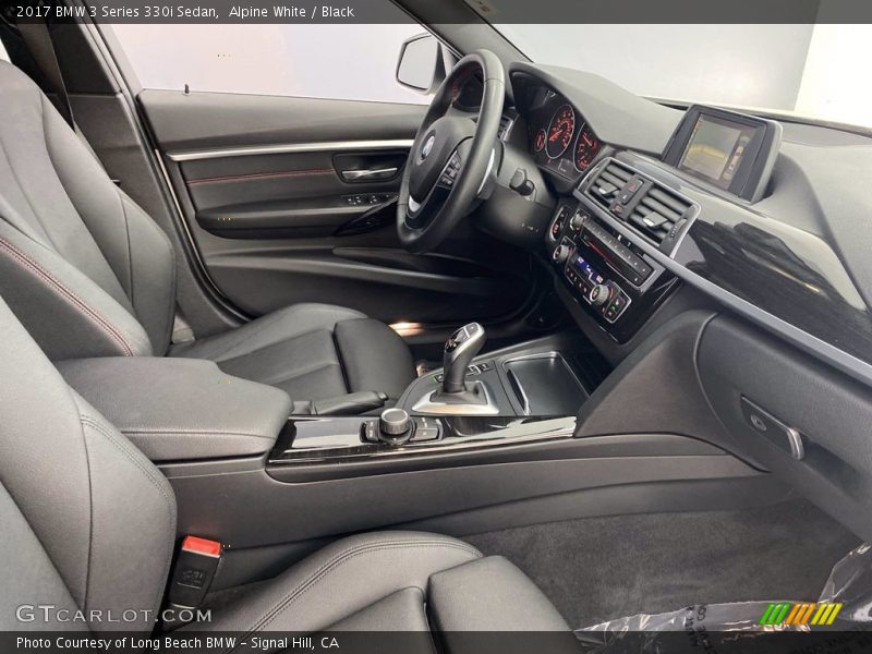 Alpine White / Black 2017 BMW 3 Series 330i Sedan