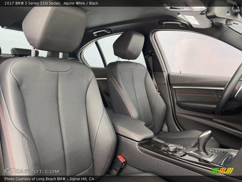Alpine White / Black 2017 BMW 3 Series 330i Sedan
