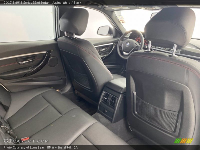 Alpine White / Black 2017 BMW 3 Series 330i Sedan