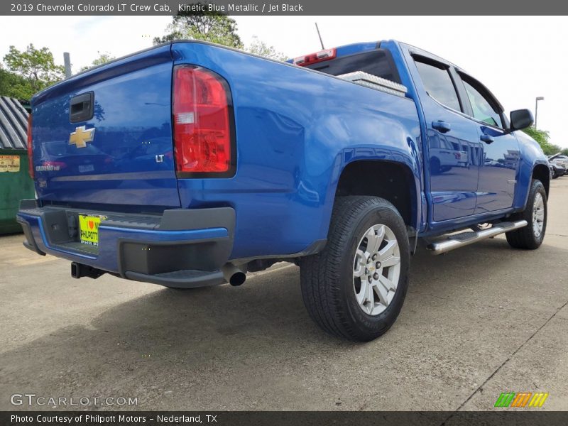 Kinetic Blue Metallic / Jet Black 2019 Chevrolet Colorado LT Crew Cab