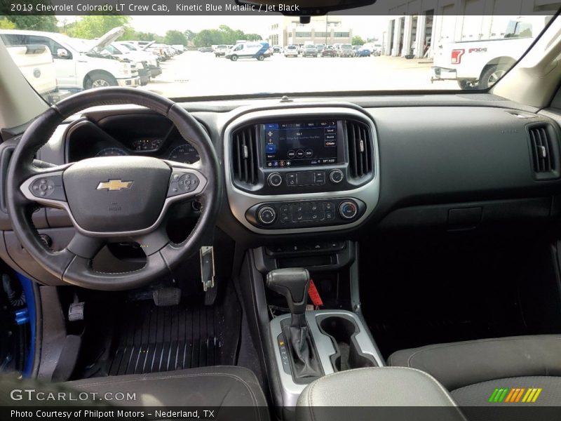 Kinetic Blue Metallic / Jet Black 2019 Chevrolet Colorado LT Crew Cab