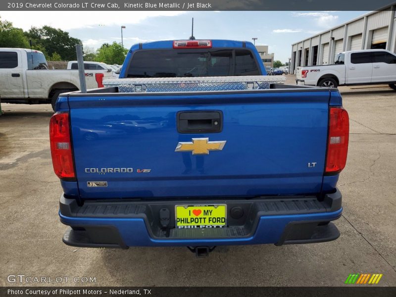 Kinetic Blue Metallic / Jet Black 2019 Chevrolet Colorado LT Crew Cab
