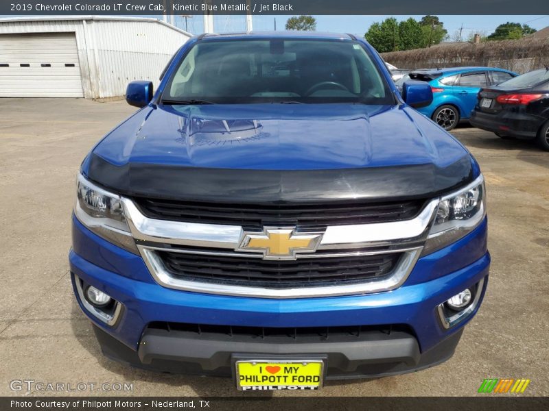Kinetic Blue Metallic / Jet Black 2019 Chevrolet Colorado LT Crew Cab