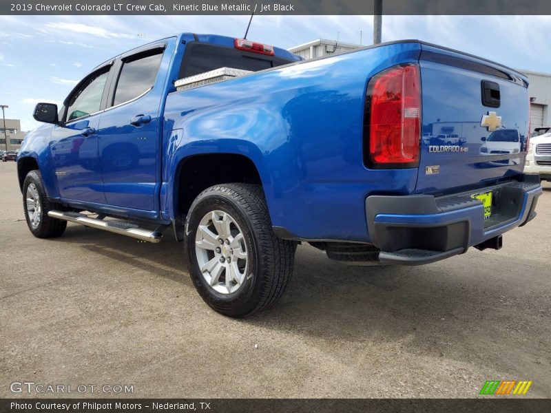 Kinetic Blue Metallic / Jet Black 2019 Chevrolet Colorado LT Crew Cab