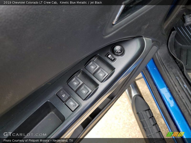 Kinetic Blue Metallic / Jet Black 2019 Chevrolet Colorado LT Crew Cab