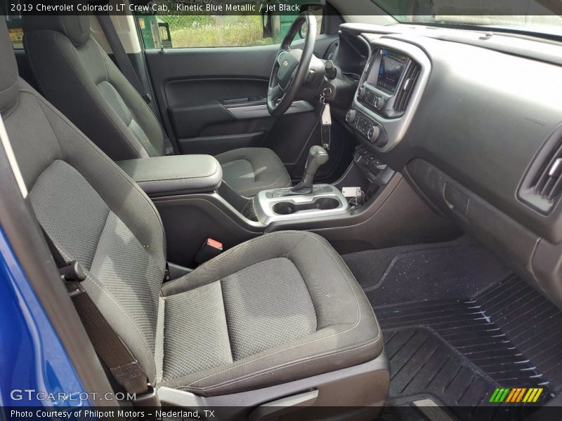 Kinetic Blue Metallic / Jet Black 2019 Chevrolet Colorado LT Crew Cab