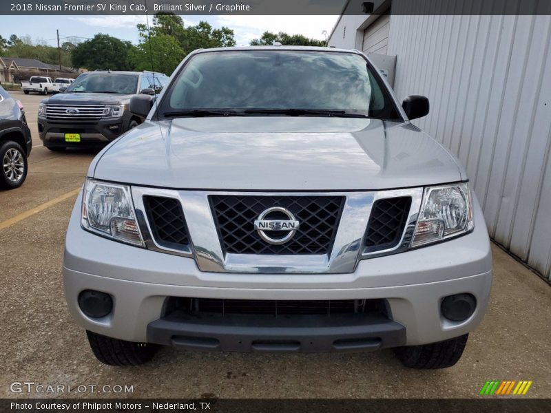 Brilliant Silver / Graphite 2018 Nissan Frontier SV King Cab