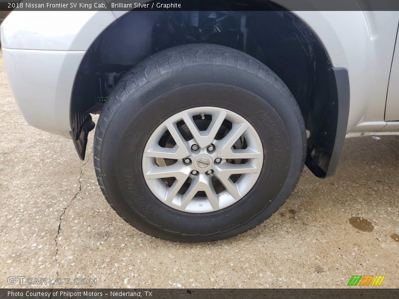 Brilliant Silver / Graphite 2018 Nissan Frontier SV King Cab