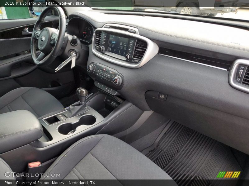 Dashboard of 2018 Sorento LX