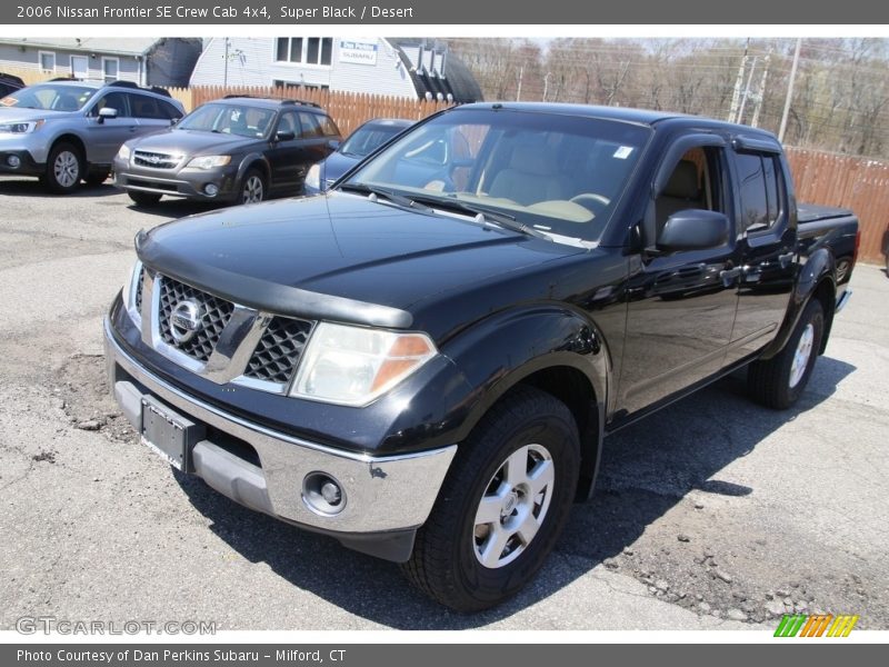 Super Black / Desert 2006 Nissan Frontier SE Crew Cab 4x4