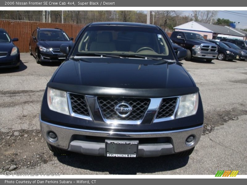 Super Black / Desert 2006 Nissan Frontier SE Crew Cab 4x4