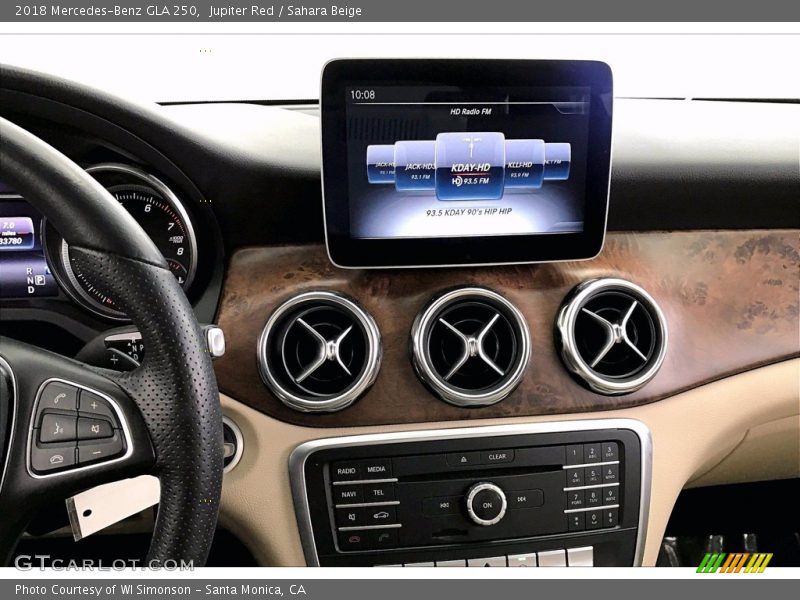 Jupiter Red / Sahara Beige 2018 Mercedes-Benz GLA 250