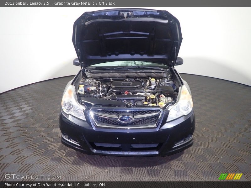 Graphite Gray Metallic / Off Black 2012 Subaru Legacy 2.5i