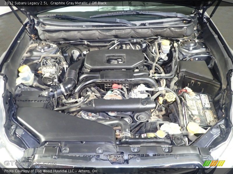 Graphite Gray Metallic / Off Black 2012 Subaru Legacy 2.5i