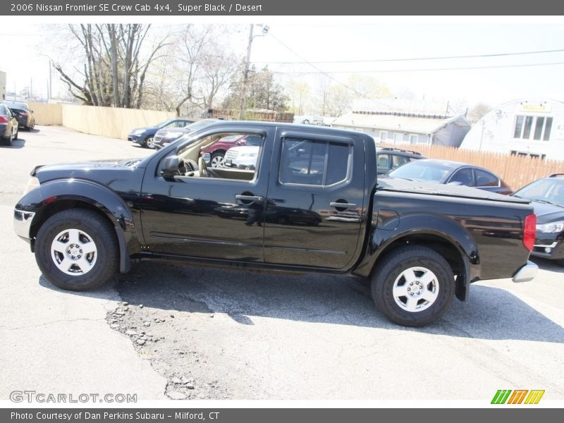 Super Black / Desert 2006 Nissan Frontier SE Crew Cab 4x4