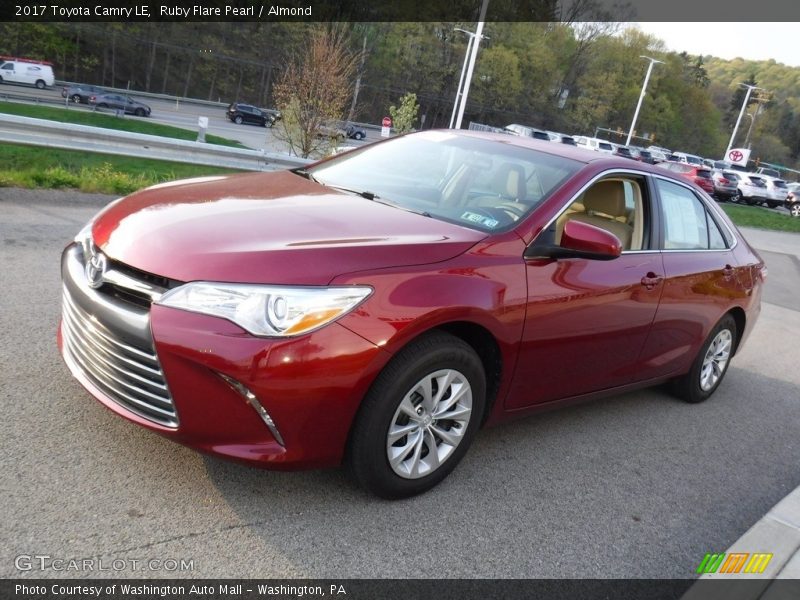 Ruby Flare Pearl / Almond 2017 Toyota Camry LE