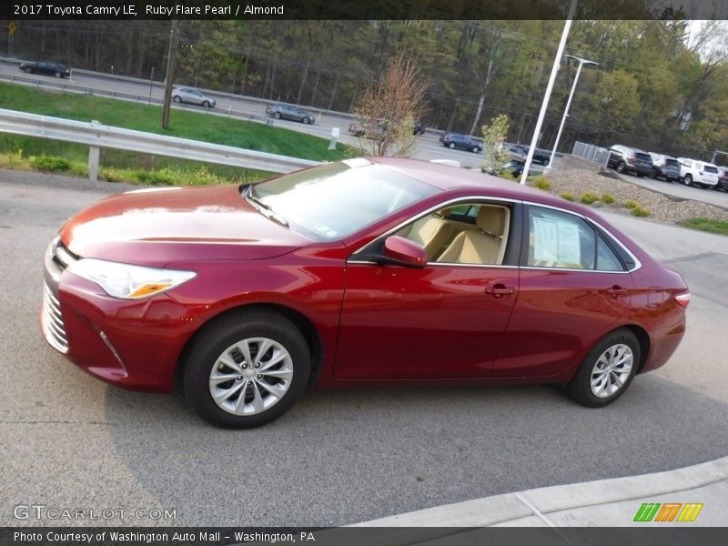Ruby Flare Pearl / Almond 2017 Toyota Camry LE