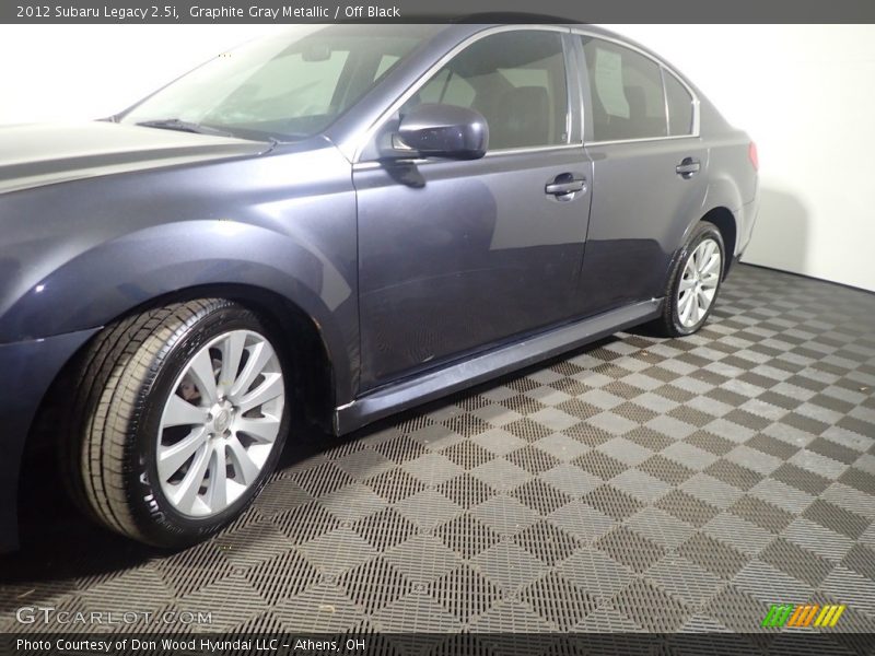 Graphite Gray Metallic / Off Black 2012 Subaru Legacy 2.5i