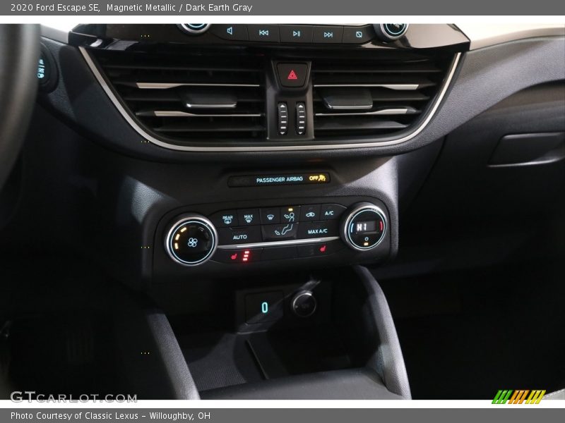 Magnetic Metallic / Dark Earth Gray 2020 Ford Escape SE