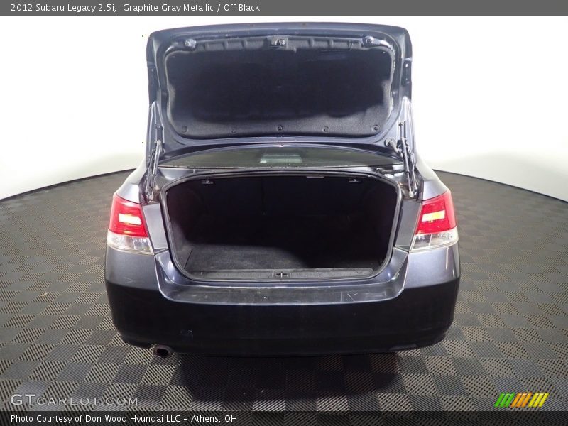 Graphite Gray Metallic / Off Black 2012 Subaru Legacy 2.5i