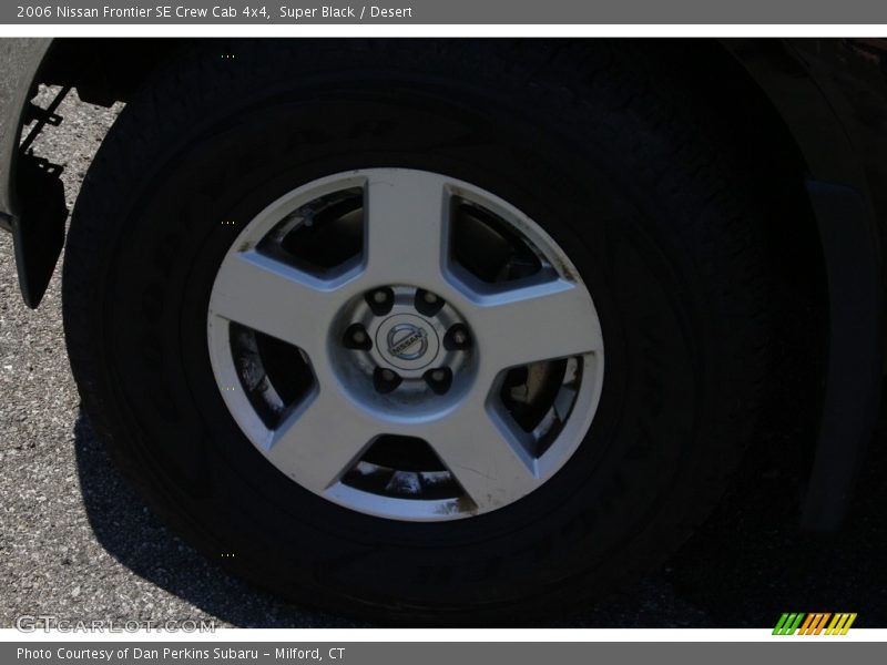Super Black / Desert 2006 Nissan Frontier SE Crew Cab 4x4