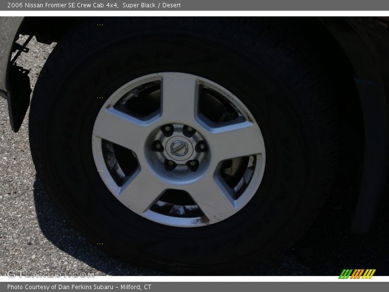 Super Black / Desert 2006 Nissan Frontier SE Crew Cab 4x4