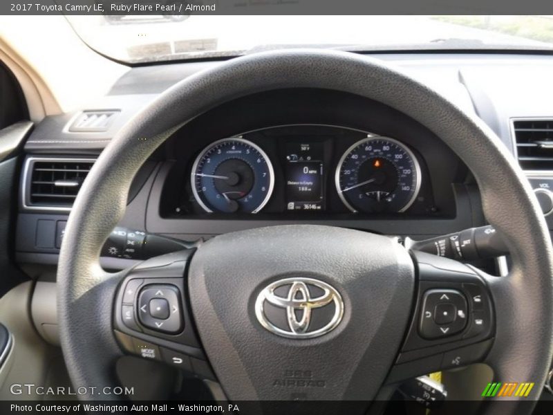 Ruby Flare Pearl / Almond 2017 Toyota Camry LE