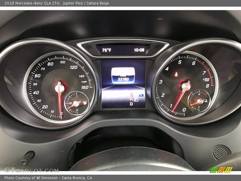 Jupiter Red / Sahara Beige 2018 Mercedes-Benz GLA 250