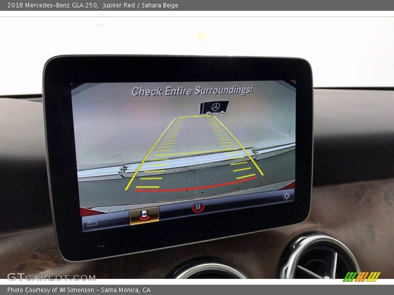 Jupiter Red / Sahara Beige 2018 Mercedes-Benz GLA 250