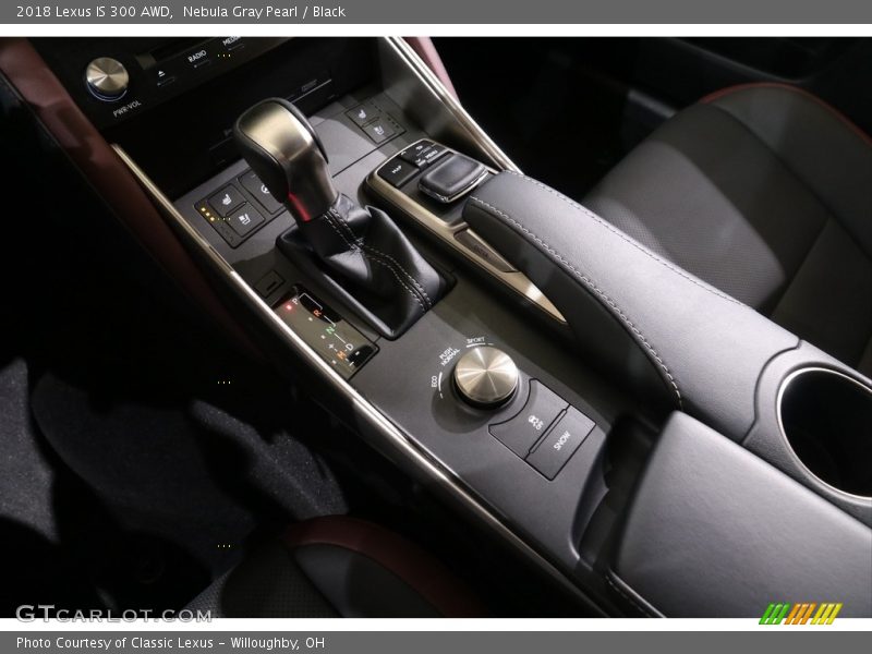 Nebula Gray Pearl / Black 2018 Lexus IS 300 AWD