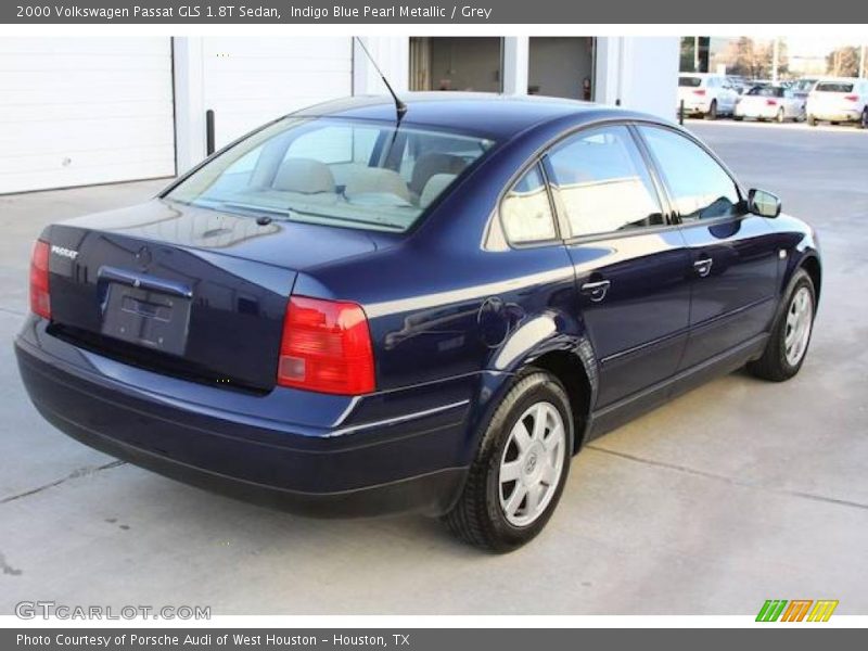 Indigo Blue Pearl Metallic / Grey 2000 Volkswagen Passat GLS 1.8T Sedan