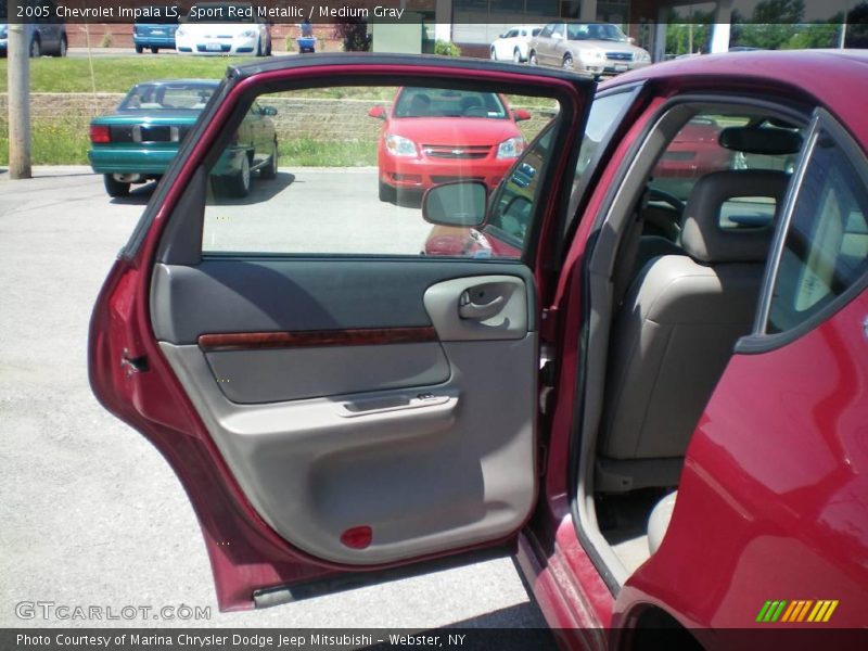 Sport Red Metallic / Medium Gray 2005 Chevrolet Impala LS