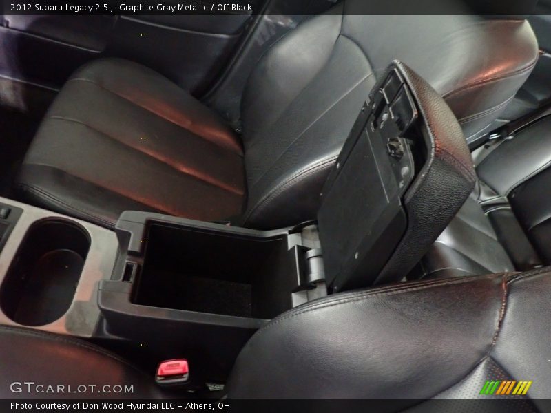 Graphite Gray Metallic / Off Black 2012 Subaru Legacy 2.5i
