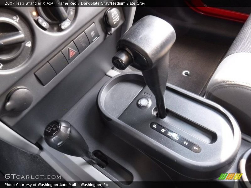 Flame Red / Dark Slate Gray/Medium Slate Gray 2007 Jeep Wrangler X 4x4