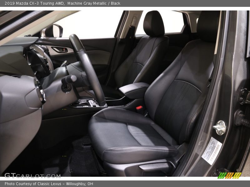 Machine Gray Metallic / Black 2019 Mazda CX-3 Touring AWD