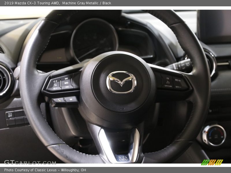 Machine Gray Metallic / Black 2019 Mazda CX-3 Touring AWD