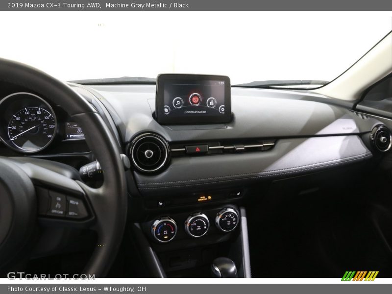 Machine Gray Metallic / Black 2019 Mazda CX-3 Touring AWD