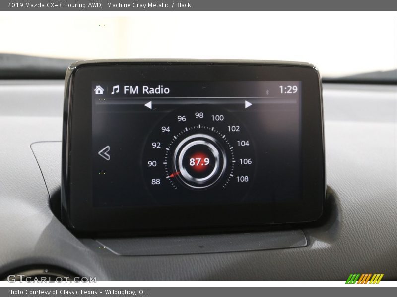 Machine Gray Metallic / Black 2019 Mazda CX-3 Touring AWD