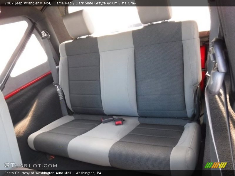 Flame Red / Dark Slate Gray/Medium Slate Gray 2007 Jeep Wrangler X 4x4