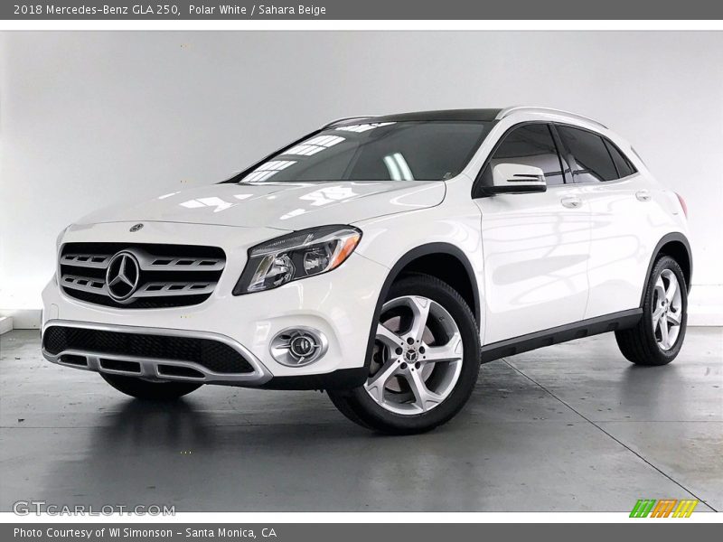Polar White / Sahara Beige 2018 Mercedes-Benz GLA 250