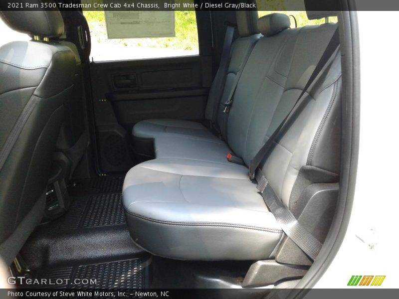 Bright White / Diesel Gray/Black 2021 Ram 3500 Tradesman Crew Cab 4x4 Chassis