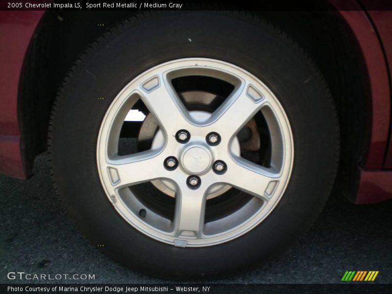 Sport Red Metallic / Medium Gray 2005 Chevrolet Impala LS