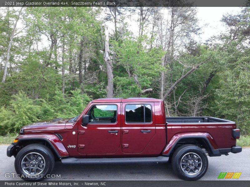  2021 Gladiator Overland 4x4 Snazzberry Pearl