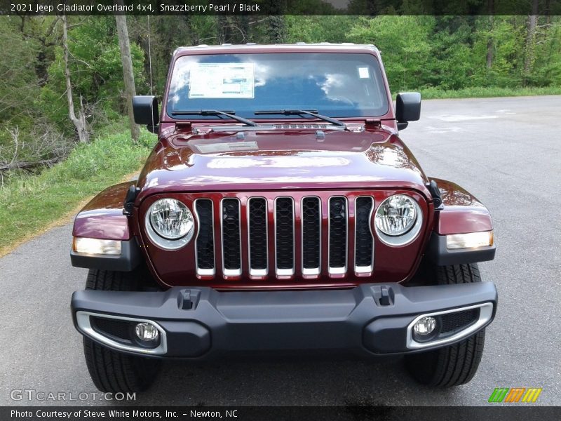 Snazzberry Pearl / Black 2021 Jeep Gladiator Overland 4x4