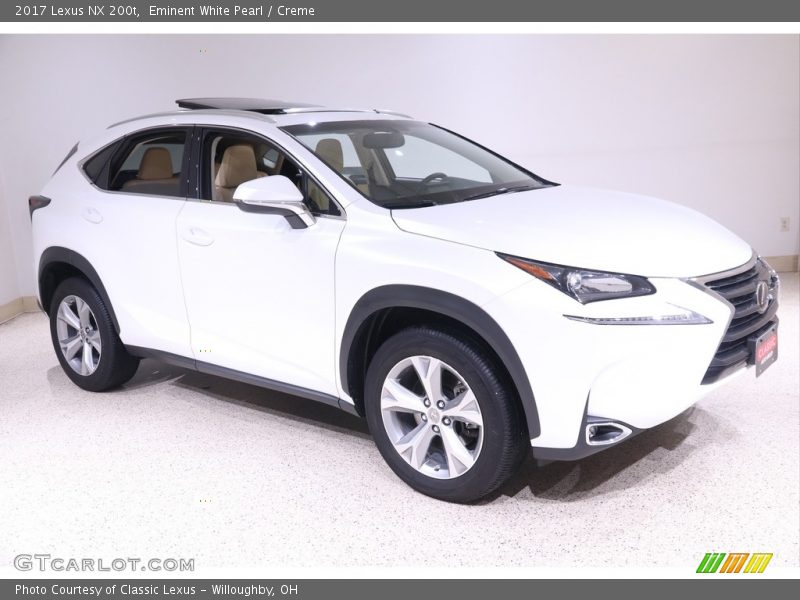 Eminent White Pearl / Creme 2017 Lexus NX 200t