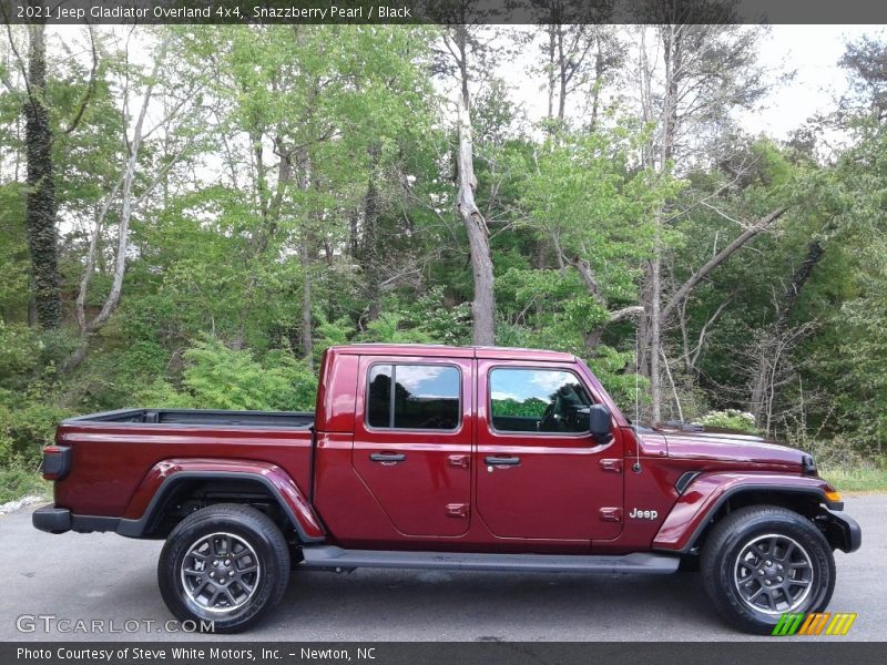  2021 Gladiator Overland 4x4 Snazzberry Pearl