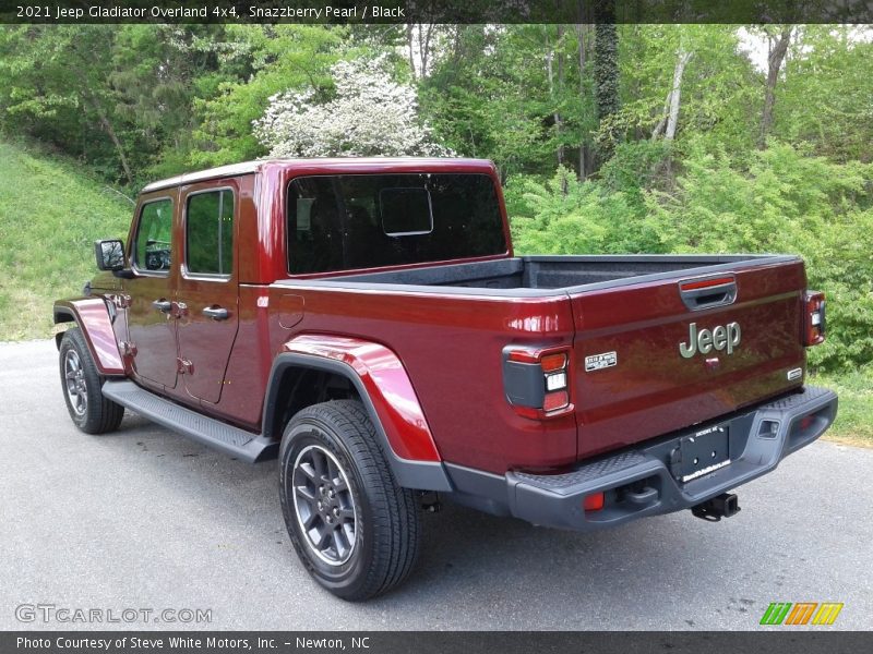Snazzberry Pearl / Black 2021 Jeep Gladiator Overland 4x4