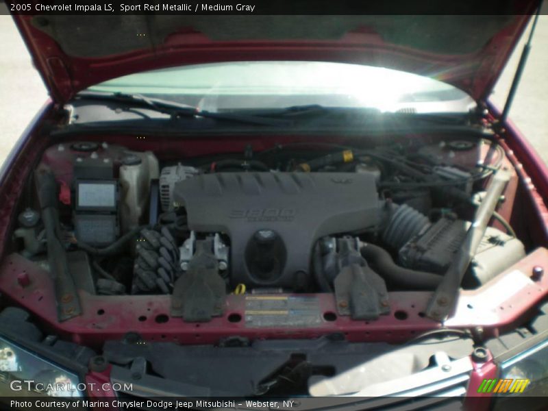 Sport Red Metallic / Medium Gray 2005 Chevrolet Impala LS